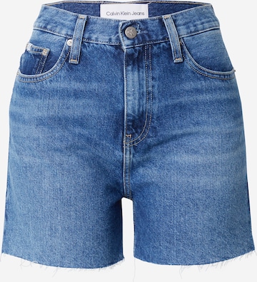 Calvin Klein Jeans - regular Vaquero en azul: frente