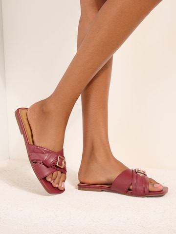 Friends Like These Pantolette i röd