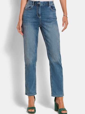 Goldner Regular Jeans ' CARLA ' in Blau