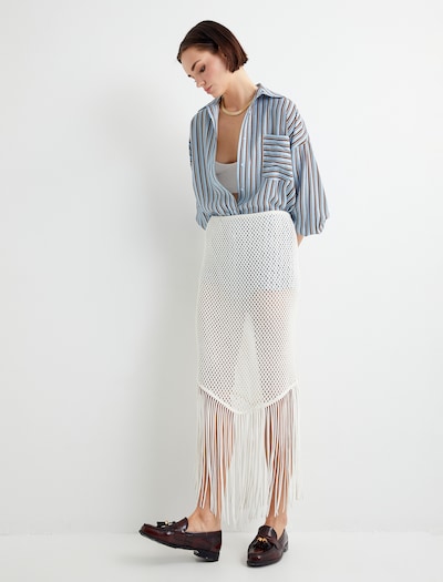 Koton Rok in de kleur Ecru, Productweergave