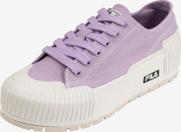 FILA - Zapatillas deportivas bajas en lila: frente