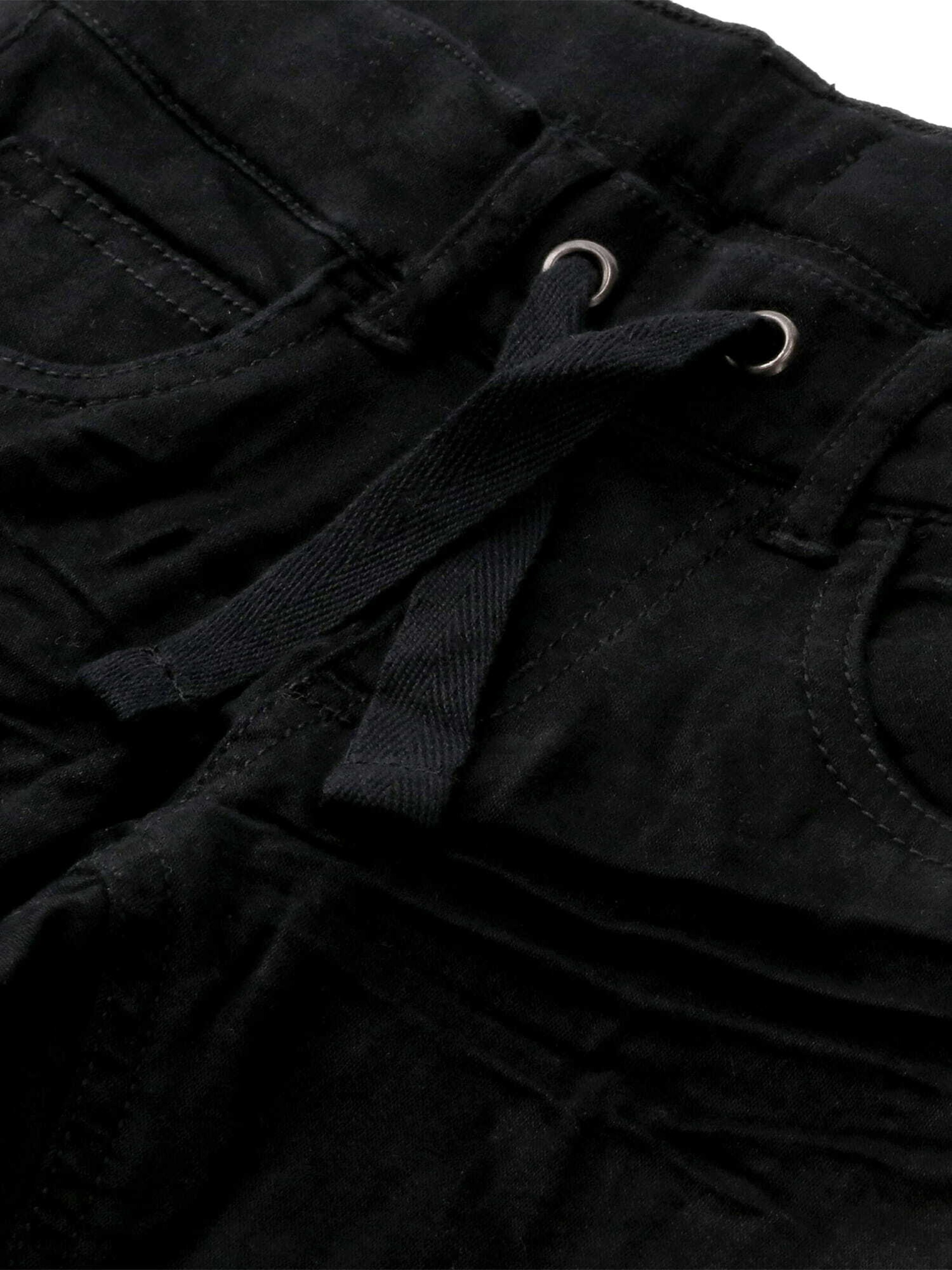 Villervalla Regular Hose in Schwarz