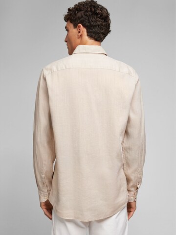 HECHTER PARIS Regular Fit Hemd in Beige