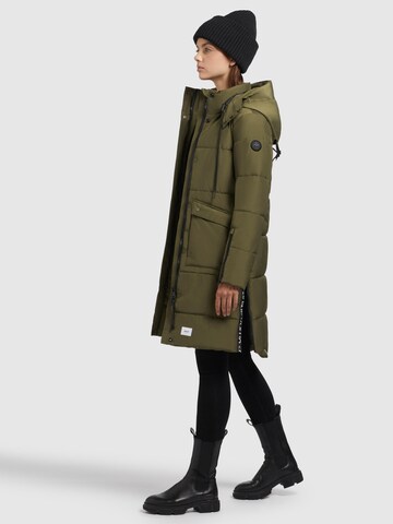 Manteau d’hiver 'Sylla' khujo en vert