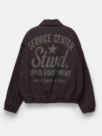 Giacca di mezza stagione 'STWD' di Pull&Bear in nero