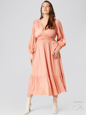 Guido Maria Kretschmer Curvy - Vestido 'Regina' em rosa