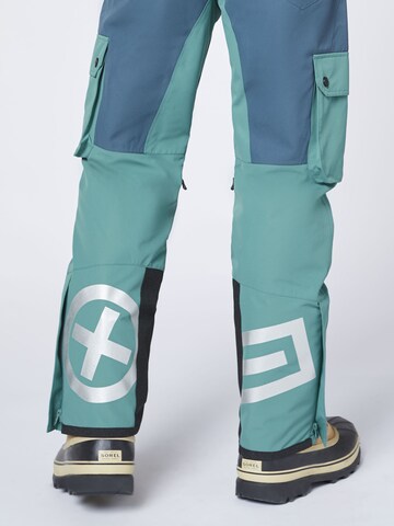 CHIEMSEE Regular Skihose ' mit Cargotaschen ' in Blau