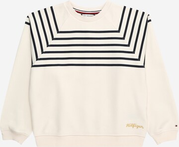 TOMMY HILFIGER Sweatshirt 'Brennon' in Wit: voorkant