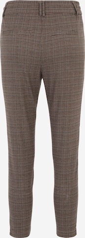 Only Petite Regular Pleat-front trousers 'POPTRASH EASY THINK' in Brown