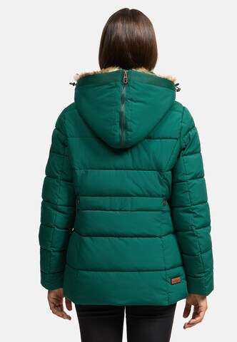 MARIKOO Winter Jacket 'Nekoo' in Green