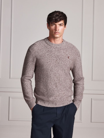Pull-over Next en beige : devant