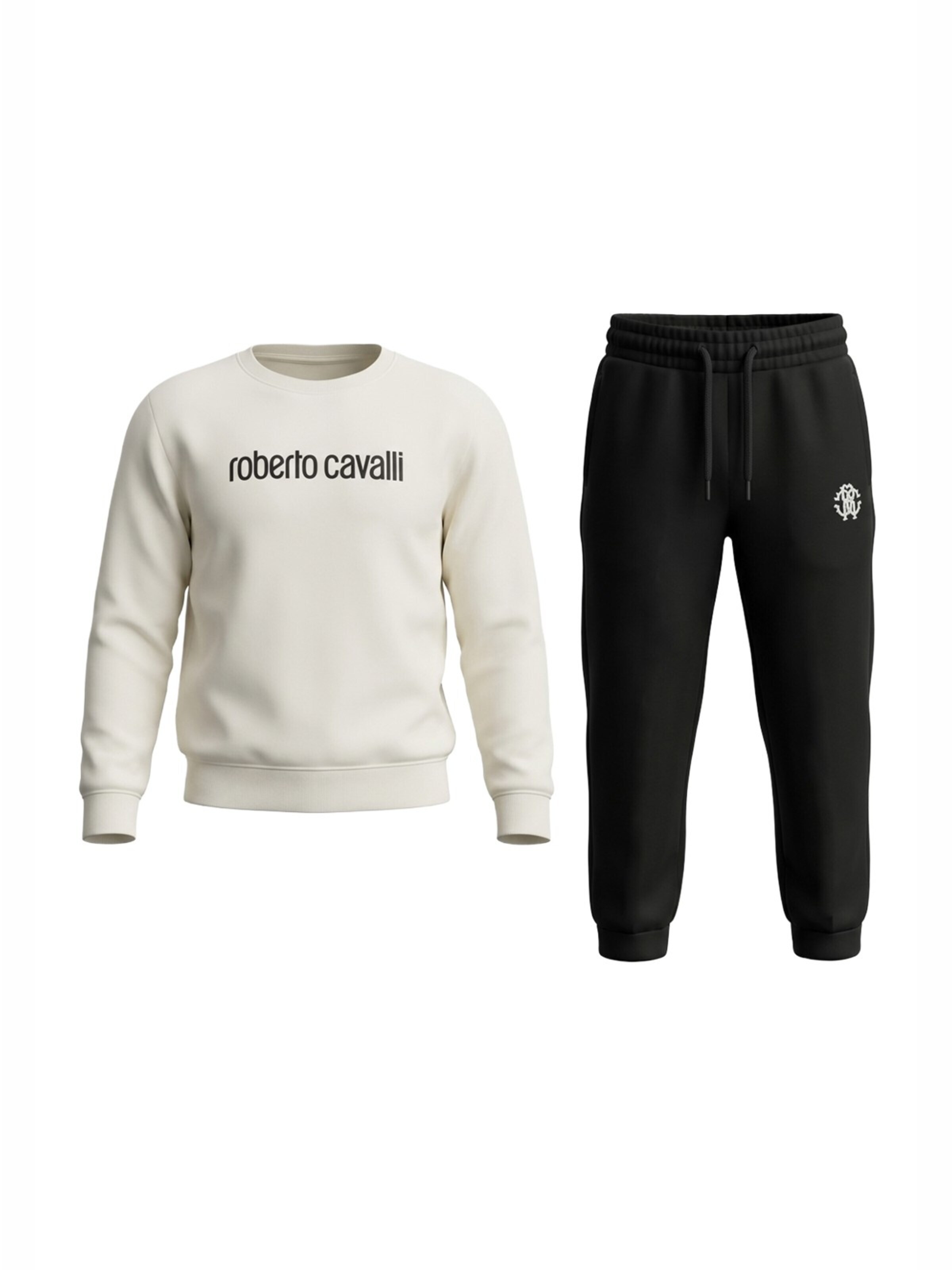 roberto cavalli Set in White: front