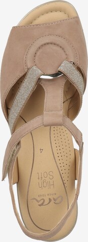 ARA Strap Sandals in Beige