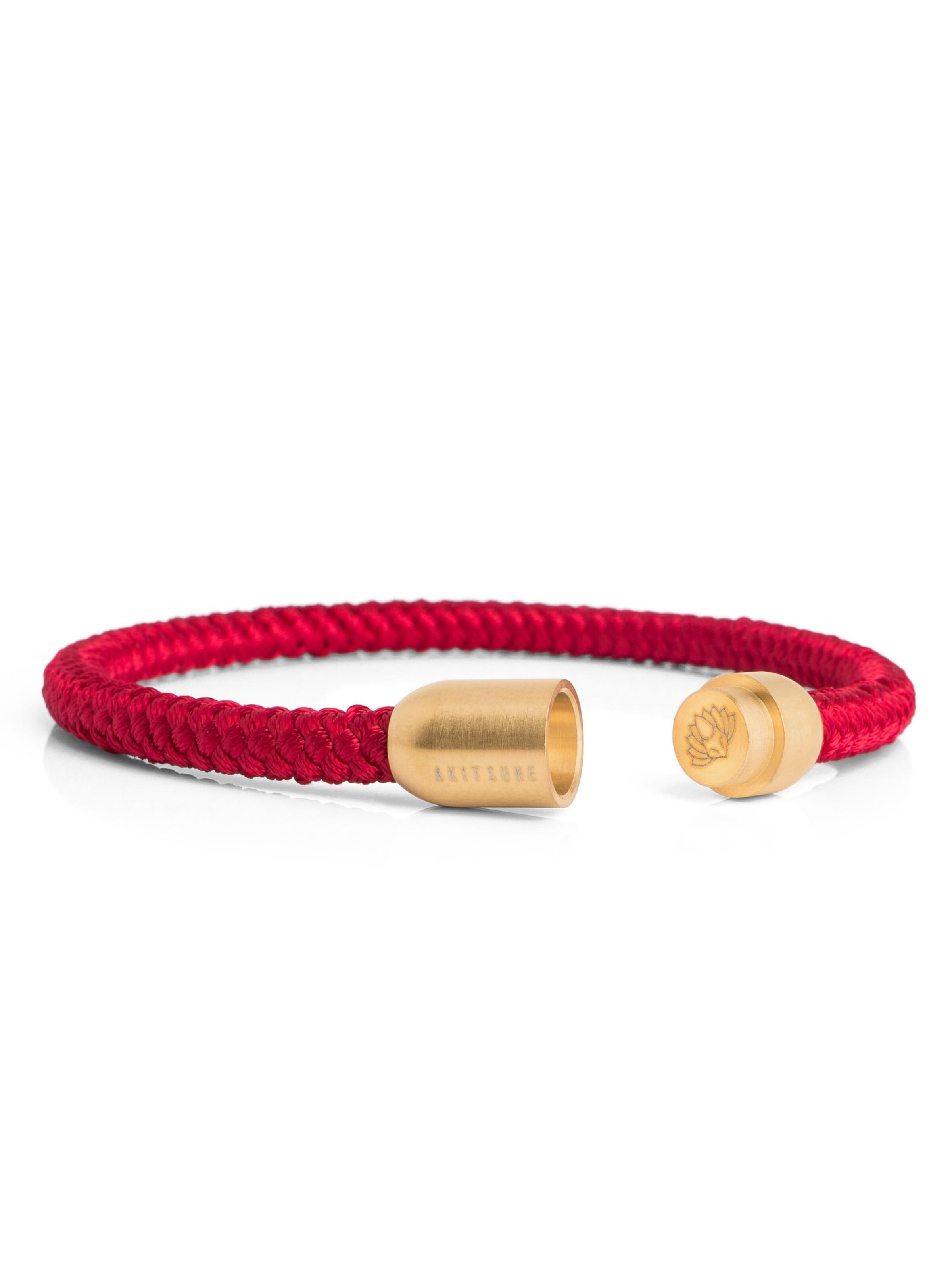 Akitsune Bracelet 'Silvus' in Red