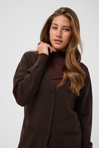 Cream Lang cardigan 'CRDela' i brun