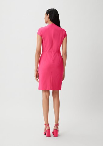 COMMA Pouzdrové šaty – pink