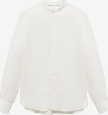 MANGO MAN Regular fit Button Up Shirt 'CHENNAI' in White: front