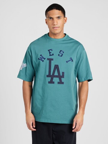 NEW ERA - Camisa 'TEAM' em verde: frente