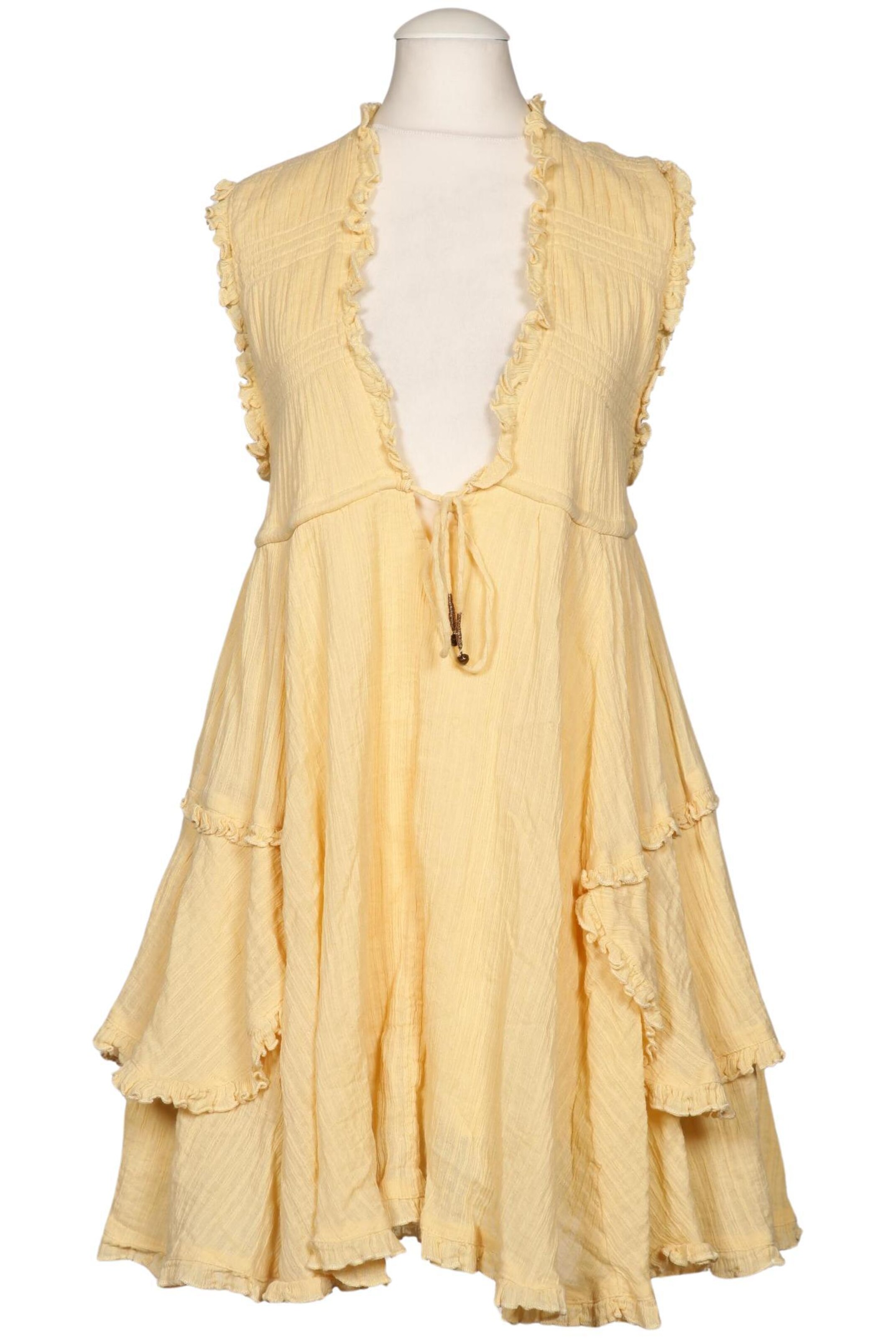 Free People Kleid XS in Gelb: Vorderseite