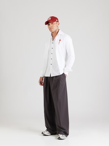 OLYMP Slim Fit Paita värissä valkoinen