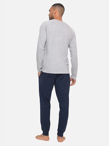 Threadbare Pyjama 'Pitt' in Blau