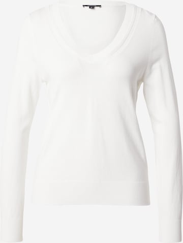 COMMA - Pullover em branco: frente