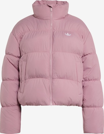 purpurinė ADIDAS ORIGINALS Žieminė striukė: priekis