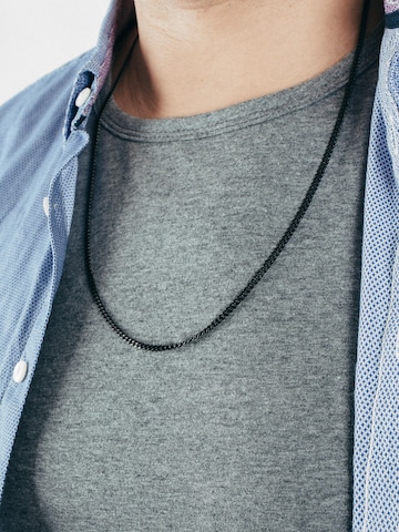 Akitsune Necklace 'Fibra' in Black