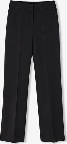 Ipekyol Regular Pantalon in Zwart: voorkant