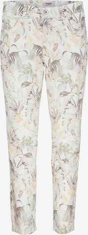 Angels Skinny Jeans in White: front