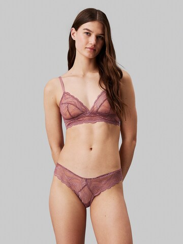 Calvin Klein Underwear String in Pink: front