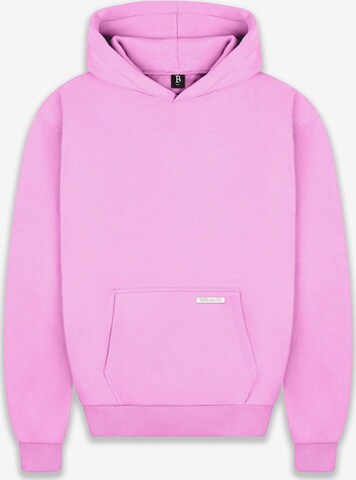 Sweat-shirt Dropsize en rose : devant