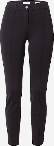 Coupe slim Pantalon GERRY WEBER en noir : devant