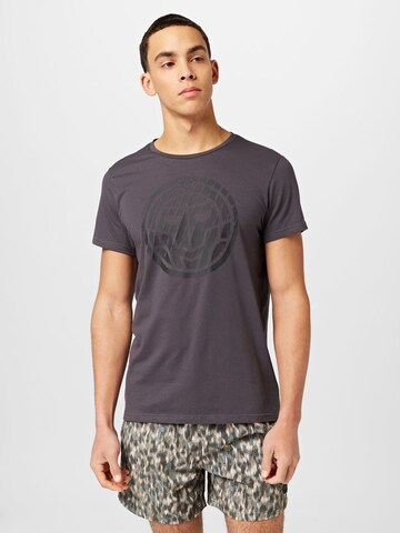 BIDI BADU Performance Shirt 'Pure Wild Chill' in Grey: front