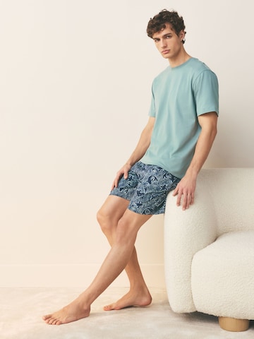 NextKratka pidžama - plava boja