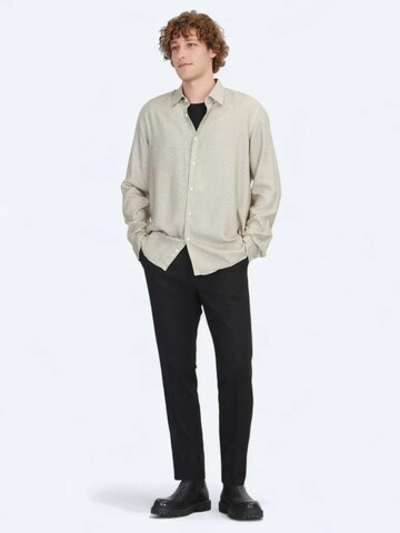 KİP Regular fit Button Up Shirt in Beige
