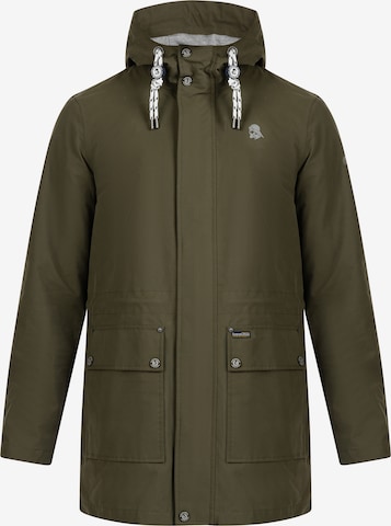 Schmuddelwedda Weatherproof jacket in Green: front