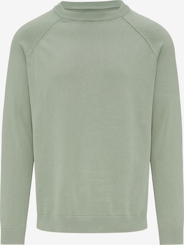 Pull-over QS en vert : devant