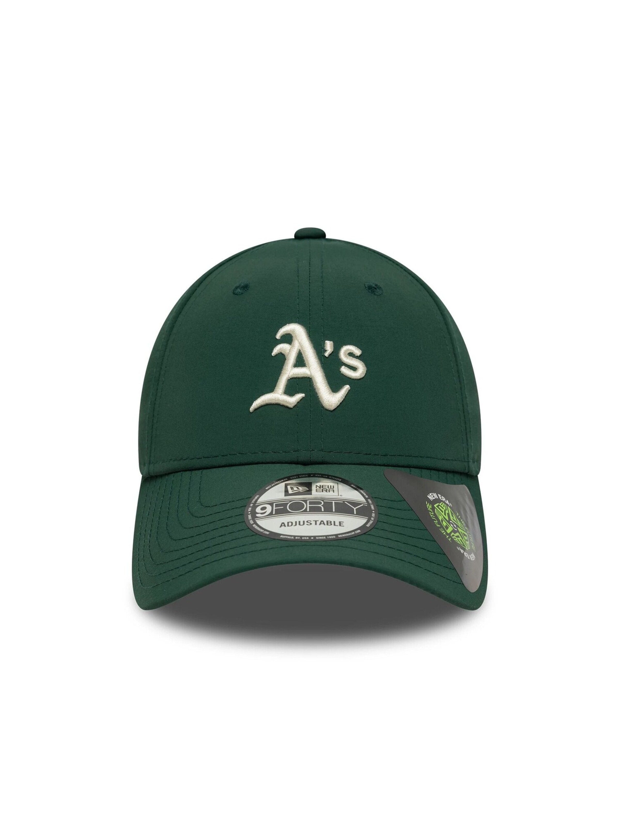 NEW ERA Athletic Cap '9FORTY Oakland Athletics MLB Recycled Midi' in Green