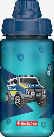 STEP BY STEP Drinking Bottle in Blue: front