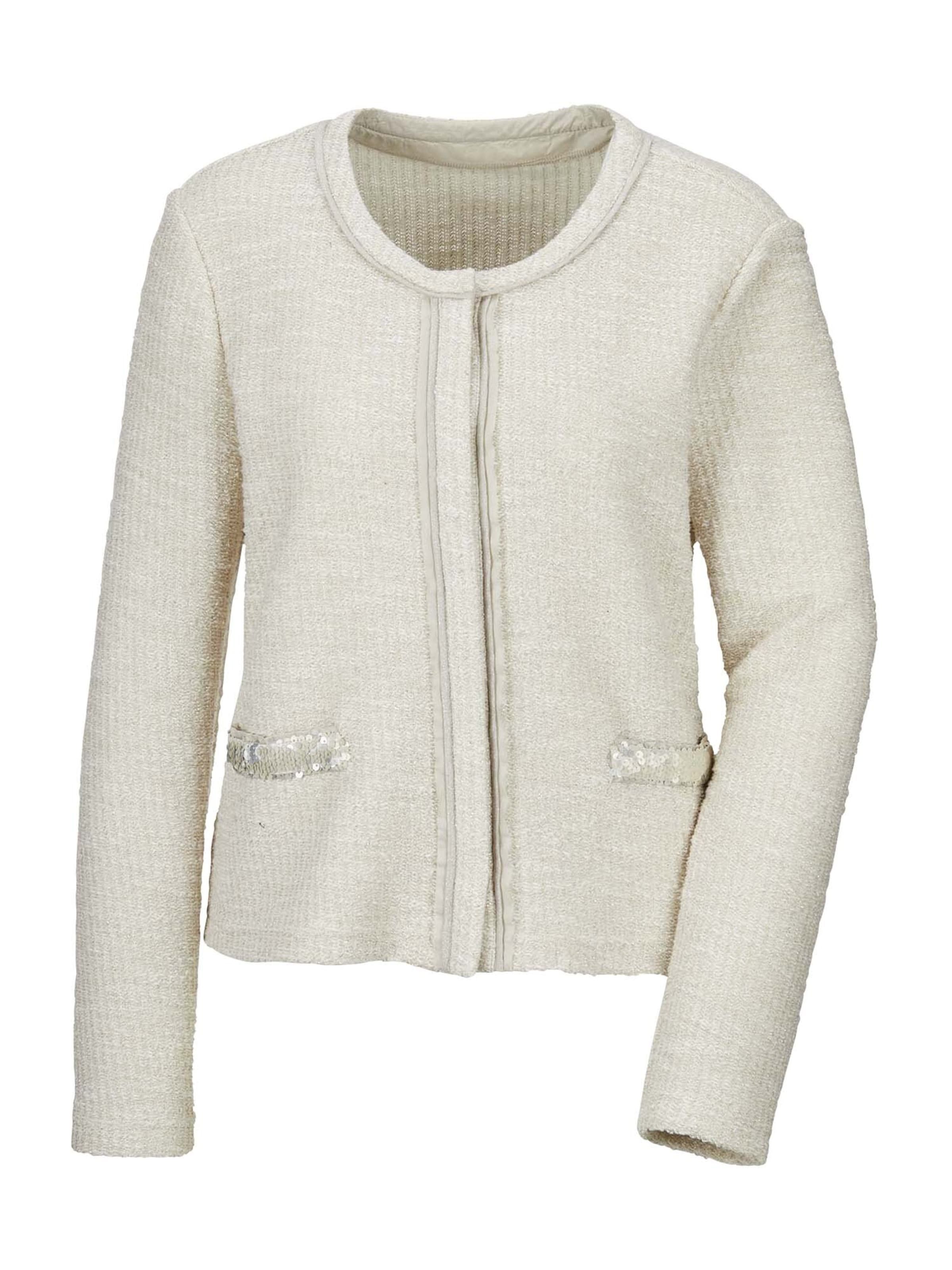 MADELEINE Veste mi-saison en beige, Vue avec produit