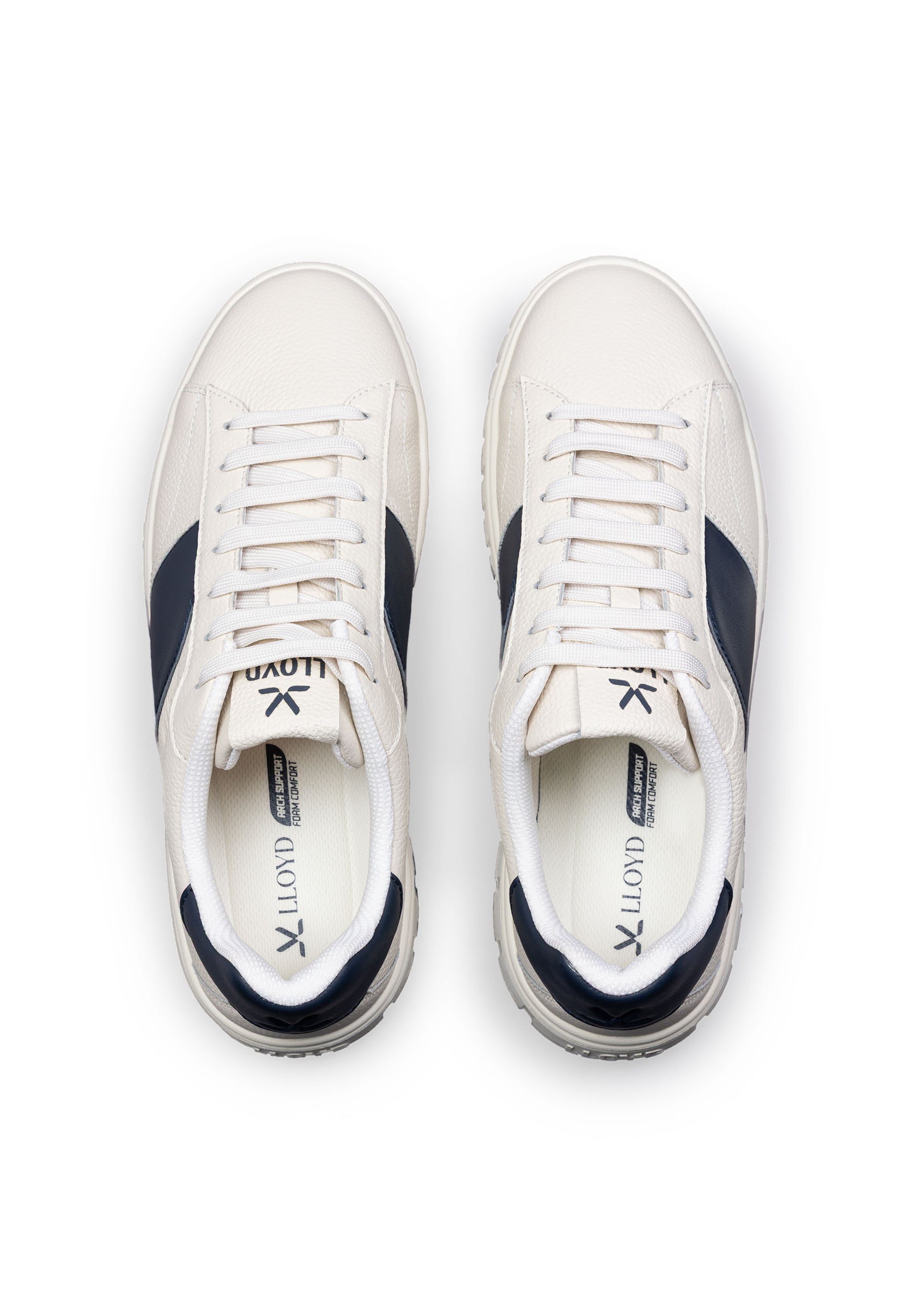 Baskets basses 'TORO FLEX' LLOYD en blanc