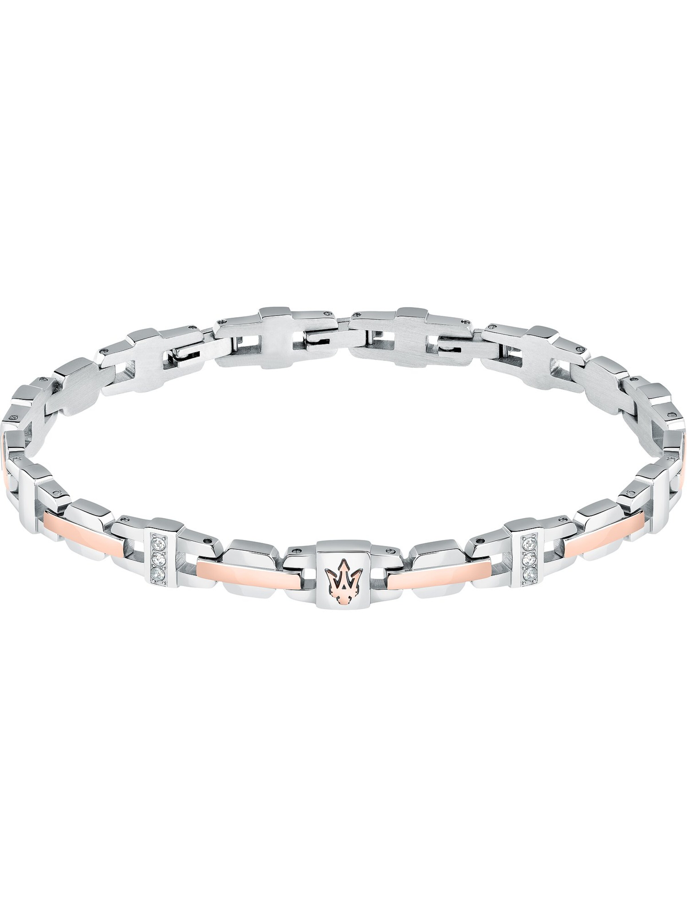 Maserati Bracelet in Silver: front