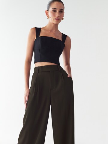 BWLDR Wide leg Pants 'Belinda' in Brown