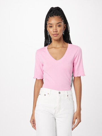 b.young T-Shirt 'SANANA' in Pink: Vorderseite