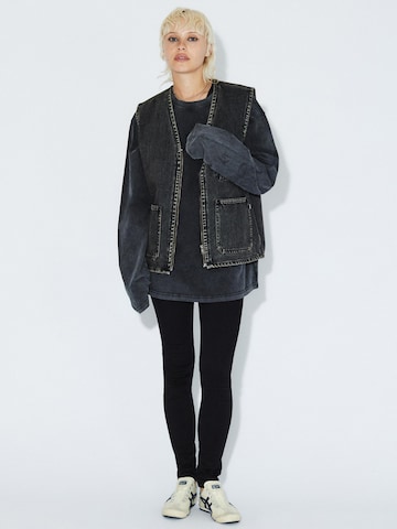 Dr. Denim Tall Slimfit Jeans 'Lexy Tall' in Zwart
