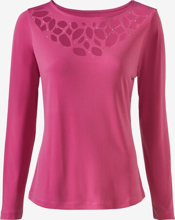 heine - Camisa em rosa: frente