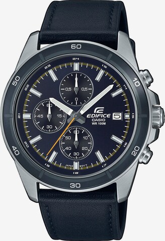 CASIO Analog Watch 'EDIFICE' in Black: front