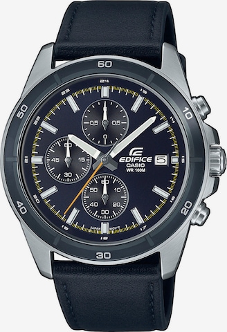 CASIO Analoguhr 'EDIFICE' in Schwarz: predná strana