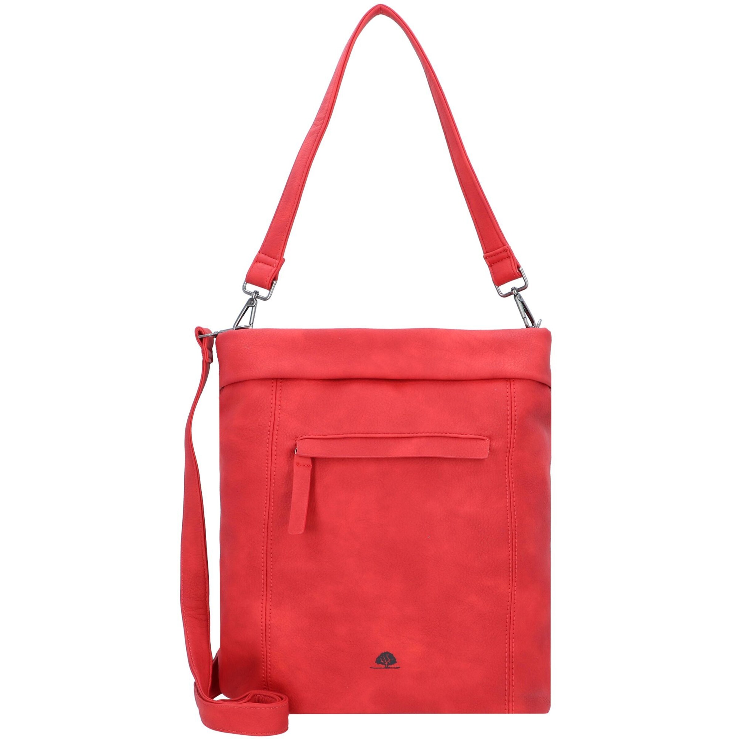 Borsa a spalla 'Liselotte' di GREENBURRY in rosso: frontale